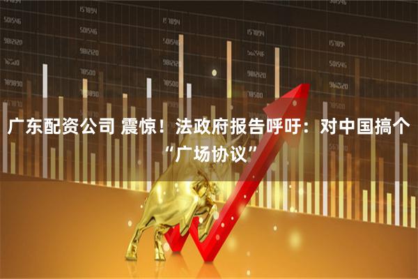 广东配资公司 震惊！法政府报告呼吁：对中国搞个“广场协议”